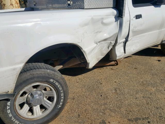 1FTYR10D67PA38738 - 2007 FORD RANGER WHITE photo 9