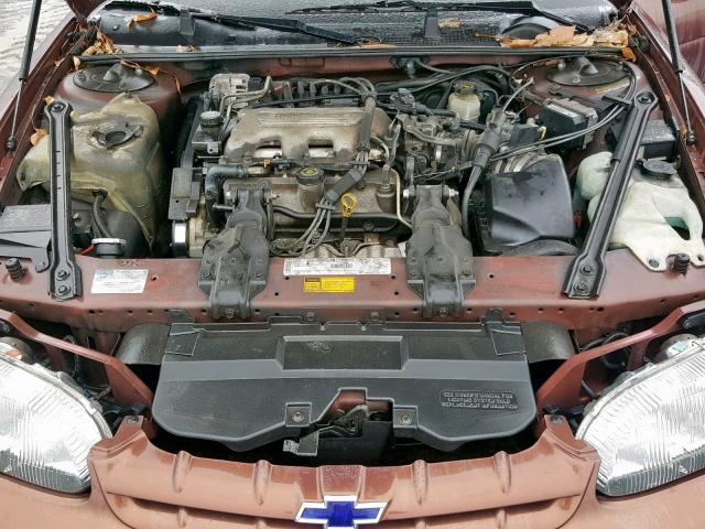 2G1WL52M3X9263963 - 1999 CHEVROLET LUMINA BAS BURGUNDY photo 7