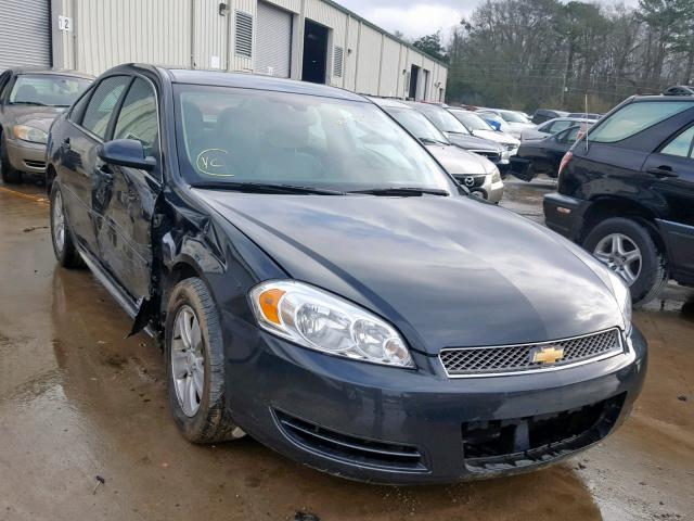 2G1WA5E39G1107966 - 2016 CHEVROLET IMPALA LIM BLACK photo 1