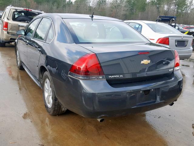 2G1WA5E39G1107966 - 2016 CHEVROLET IMPALA LIM BLACK photo 3