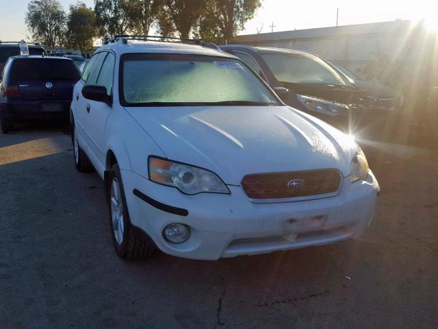 4S4BP61C677339164 - 2007 SUBARU LEGACY OUT WHITE photo 1