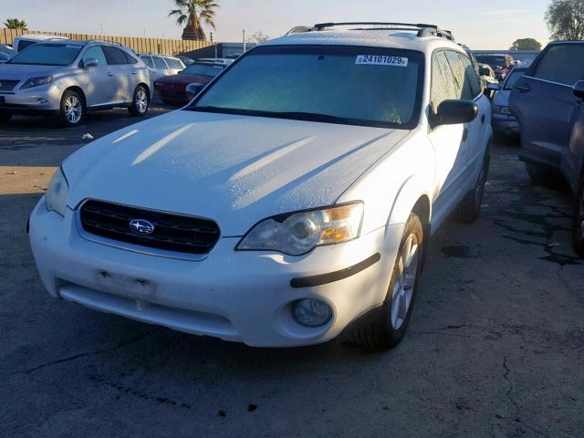 4S4BP61C677339164 - 2007 SUBARU LEGACY OUT WHITE photo 2