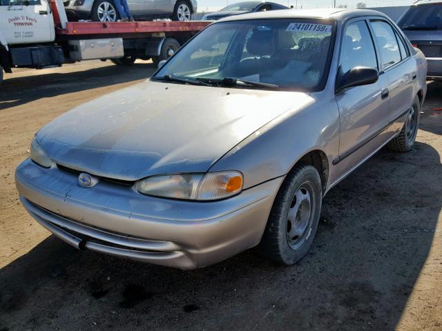 1Y1SK52811Z401648 - 2001 CHEVROLET GEO PRIZM BEIGE photo 2