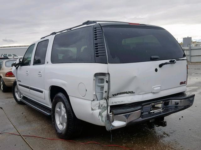 1GKFK16Z66J144918 - 2006 GMC YUKON XL K WHITE photo 3