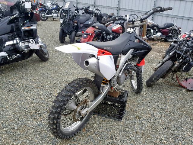 JH2PE05398K610974 - 2008 HONDA CRF450 R RED photo 4