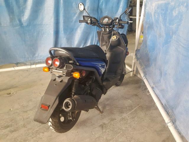 LPRSE48Y69A007676 - 2009 YAMAHA YW125 BLUE photo 4