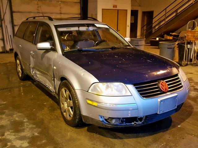 WVWYH63B73E156068 - 2003 VOLKSWAGEN PASSAT GLX 银色 照片 1