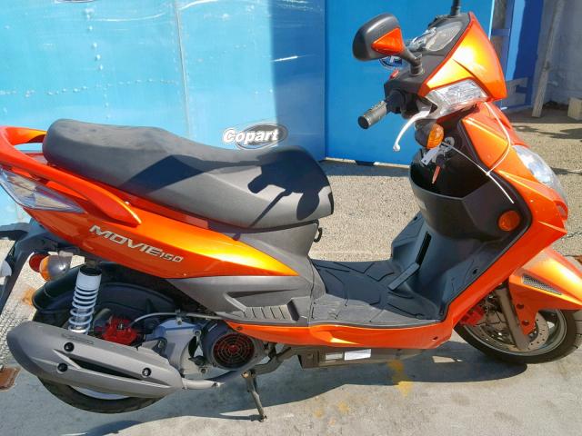 RFBV1J139DB140479 - 2013 KYMCO USA INC MOVIE 150 RED photo 9