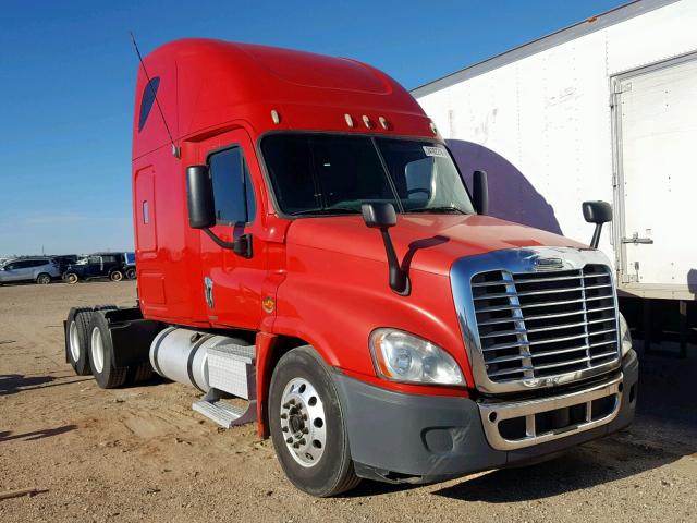 1FUJGLDR39LAJ0376 - 2009 FREIGHTLINER CASCADIA 1 RED photo 1