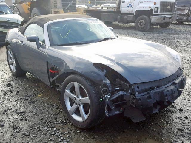 1G2MC35B78Y124580 - 2008 PONTIAC SOLSTICE GRAY photo 1