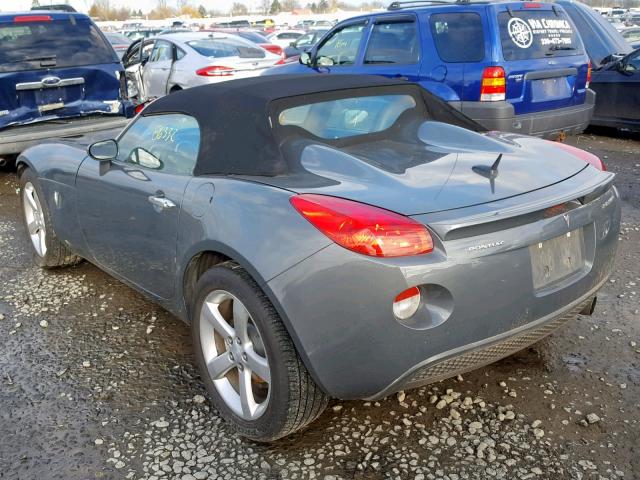 1G2MC35B78Y124580 - 2008 PONTIAC SOLSTICE GRAY photo 3