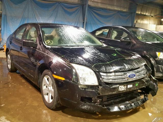 3FAHP06Z37R244553 - 2007 FORD FUSION S BLACK photo 1