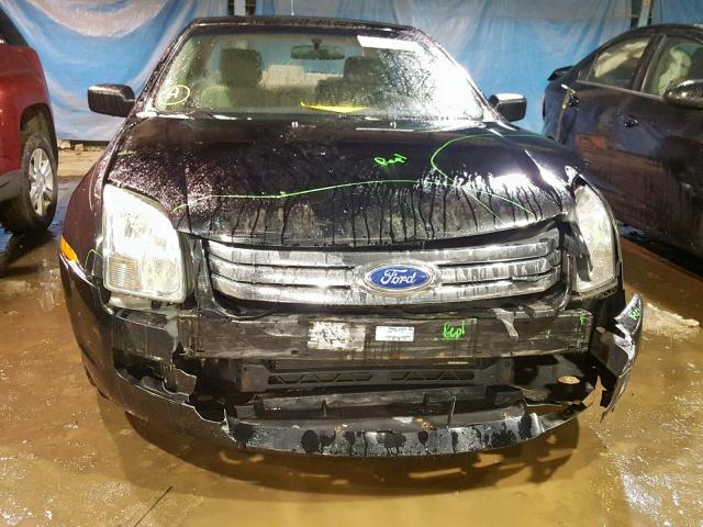 3FAHP06Z37R244553 - 2007 FORD FUSION S BLACK photo 9