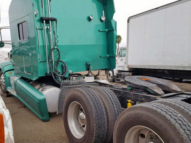 1XPHD49X49D772584 - 2009 PETERBILT 386 GREEN photo 3