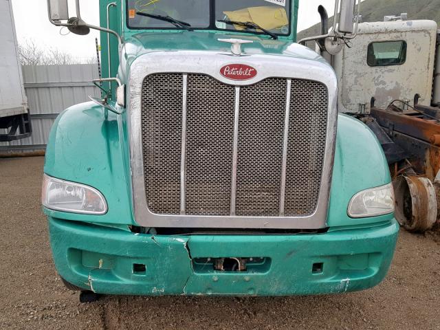 1XPHD49X49D772584 - 2009 PETERBILT 386 GREEN photo 7