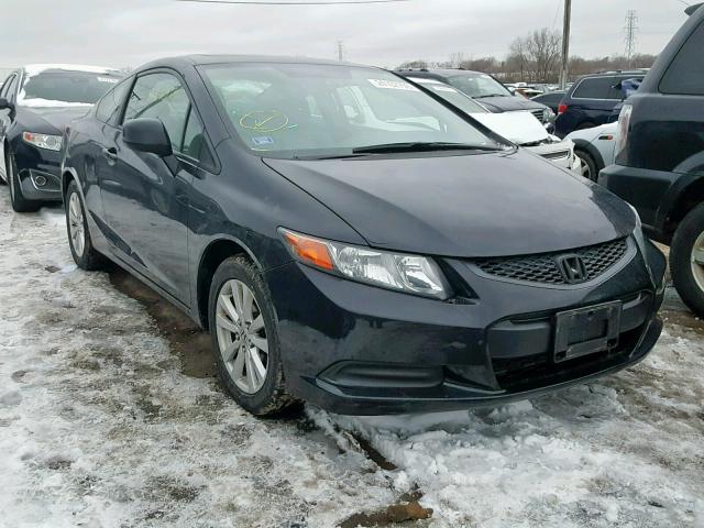 2HGFG3B03CH529495 - 2012 HONDA CIVIC EXL BLACK photo 1