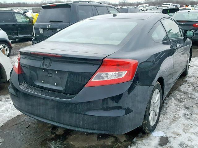 2HGFG3B03CH529495 - 2012 HONDA CIVIC EXL BLACK photo 4