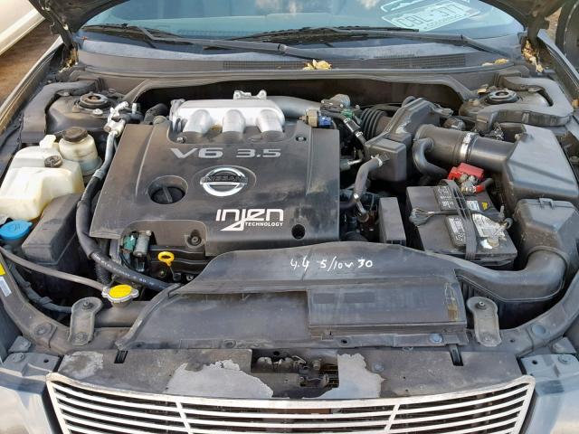 1N4BL11D54C107465 - 2004 NISSAN ALTIMA SE CHARCOAL photo 7