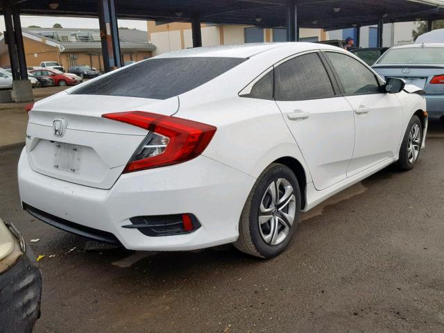 2HGFC2F50GH528595 - 2016 HONDA CIVIC LX WHITE photo 4