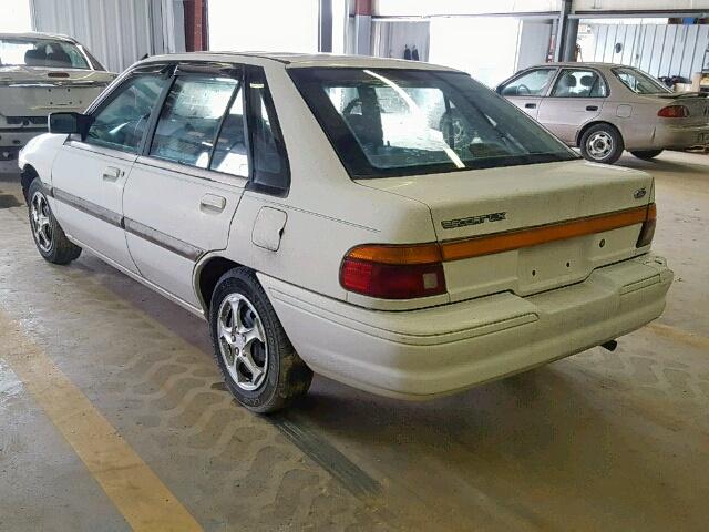 1FARP14JXRW262975 - 1994 FORD ESCORT LX WHITE photo 3