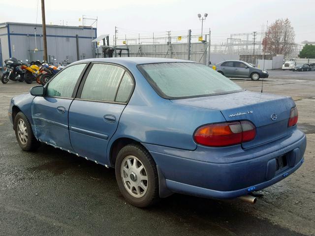 1G1NE52MXWY162421 - 1998 CHEVROLET MALIBU LS BLUE photo 3