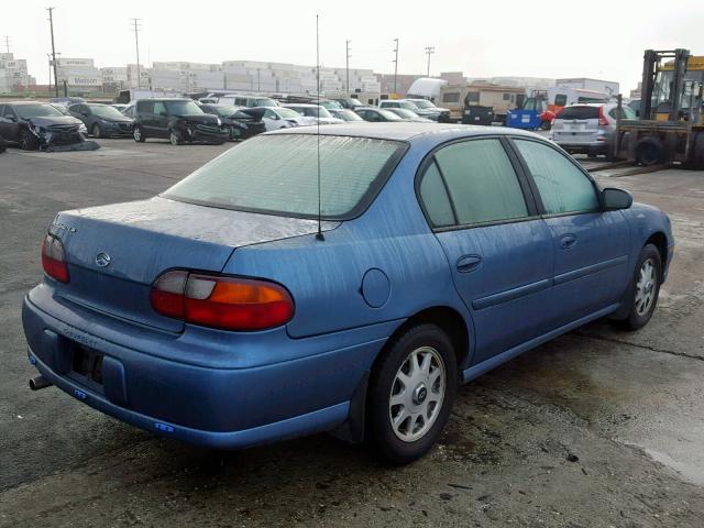 1G1NE52MXWY162421 - 1998 CHEVROLET MALIBU LS BLUE photo 4