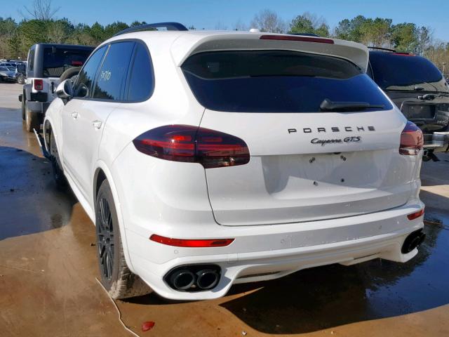 WP1AD2A28GLA72429 - 2016 PORSCHE CAYENNE GT WHITE photo 3