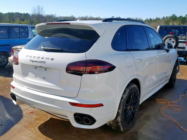 WP1AD2A28GLA72429 - 2016 PORSCHE CAYENNE GT WHITE photo 4