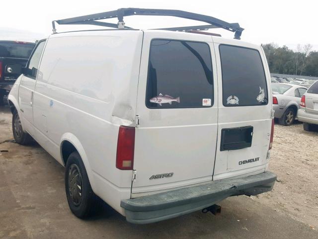 1GCDM19W5YB152360 - 2000 CHEVROLET ASTRO WHITE photo 3