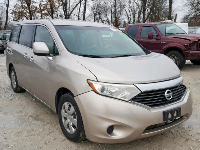 JN8AE2KP8B9010435 - 2011 NISSAN QUEST S GOLD photo 1