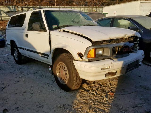 1GTCT14XXV8501715 - 1997 GMC SONOMA WHITE photo 1