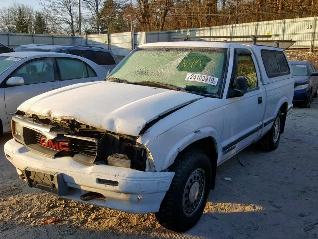 1GTCT14XXV8501715 - 1997 GMC SONOMA WHITE photo 2