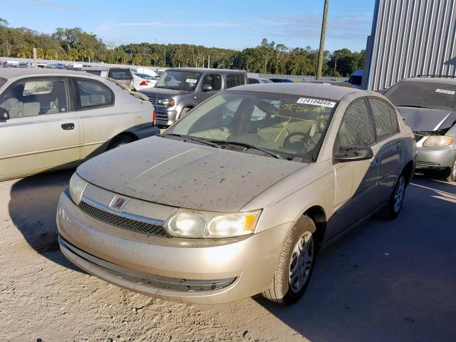 1G8AJ52F94Z182468 - 2004 SATURN ION LEVEL GOLD photo 2