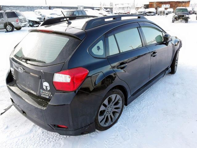 JF1GPAL65E8285034 - 2014 SUBARU IMPREZA SP BLACK photo 4