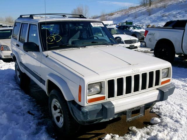 1J4FF48S41L514496 - 2001 JEEP CHEROKEE S WHITE photo 1