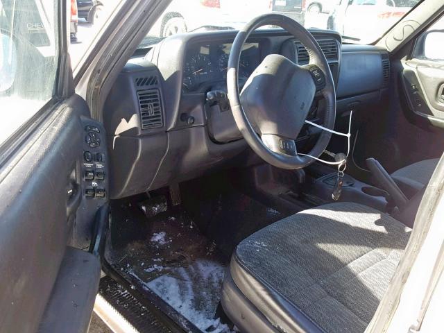 1J4FF48S41L514496 - 2001 JEEP CHEROKEE S WHITE photo 9