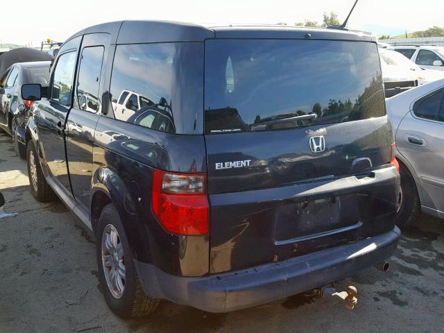 5J6YH28796L022721 - 2006 HONDA ELEMENT EX BLACK photo 3