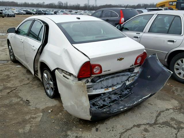 1G1ZH57BX8F237262 - 2008 CHEVROLET MALIBU 1LT თეთრი ფოტო 3