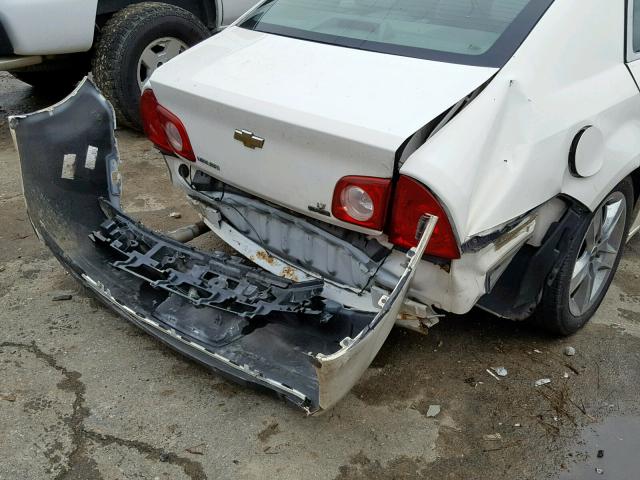 1G1ZH57BX8F237262 - 2008 CHEVROLET MALIBU 1LT თეთრი ფოტო 9