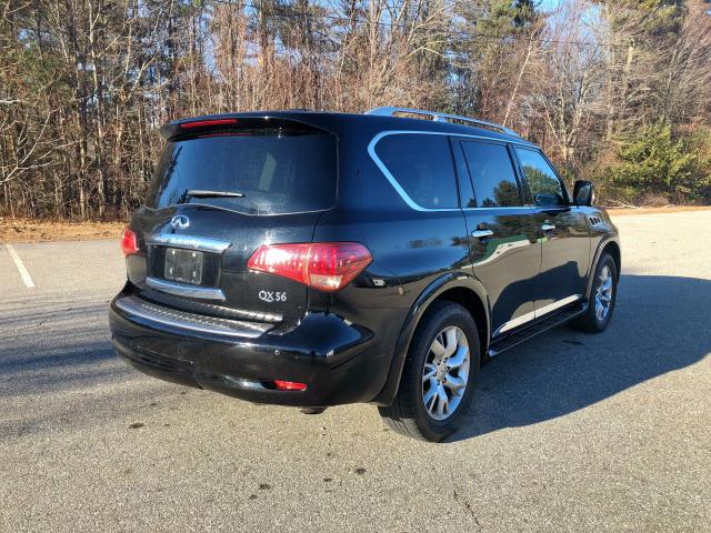 JN8AZ2NE0C9017234 - 2012 INFINITI QX56 BLACK photo 4