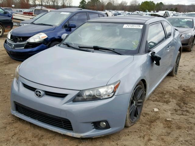 JTKJF5C79B3006821 - 2011 TOYOTA SCION TC 灰色 照片 2