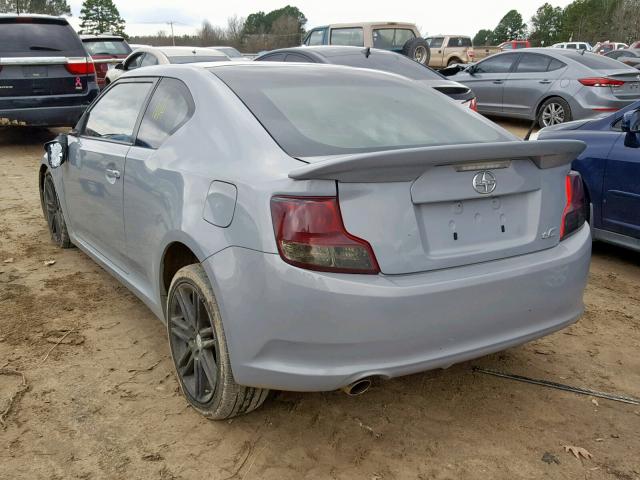 JTKJF5C79B3006821 - 2011 TOYOTA SCION TC 灰色 照片 3
