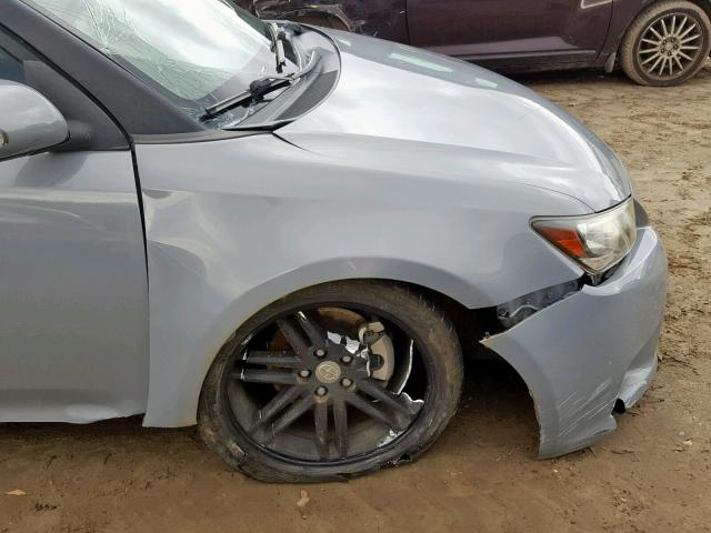 JTKJF5C79B3006821 - 2011 TOYOTA SCION TC 灰色 照片 9