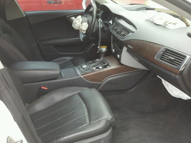 WAUSGAFC5CN002505 - 2012 AUDI A7 PRESTIG WHITE photo 5