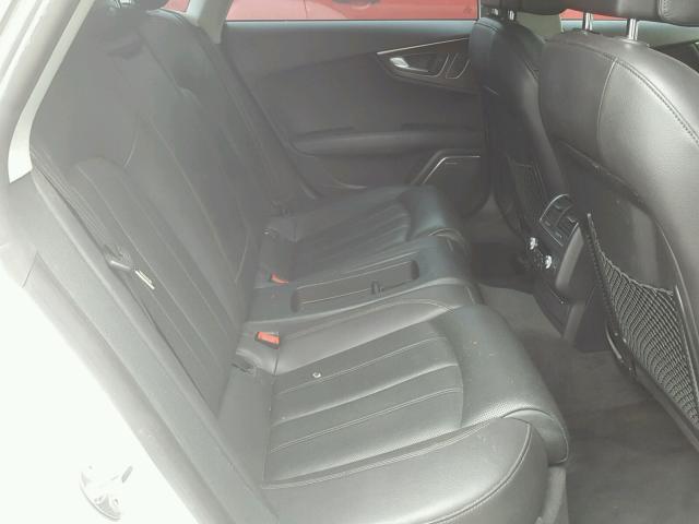 WAUSGAFC5CN002505 - 2012 AUDI A7 PRESTIG WHITE photo 6