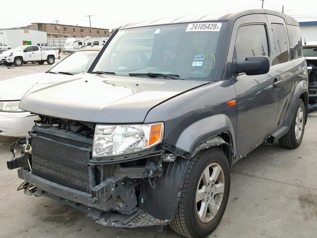 5J6YH1H78BL000343 - 2011 HONDA ELEMENT EX GRAY photo 2