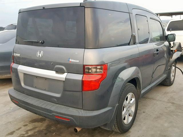 5J6YH1H78BL000343 - 2011 HONDA ELEMENT EX GRAY photo 4