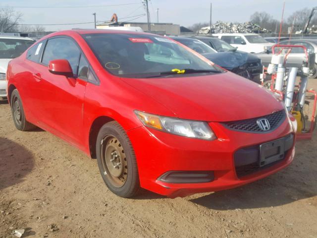 2HGFG3B85CH527138 - 2012 HONDA CIVIC EX RED photo 1