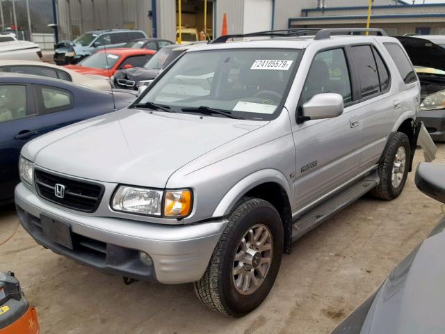 4S6CK58W024401222 - 2002 HONDA PASSPORT E 银色 照片 2