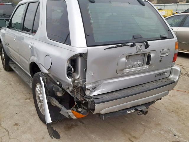 4S6CK58W024401222 - 2002 HONDA PASSPORT E 银色 照片 9